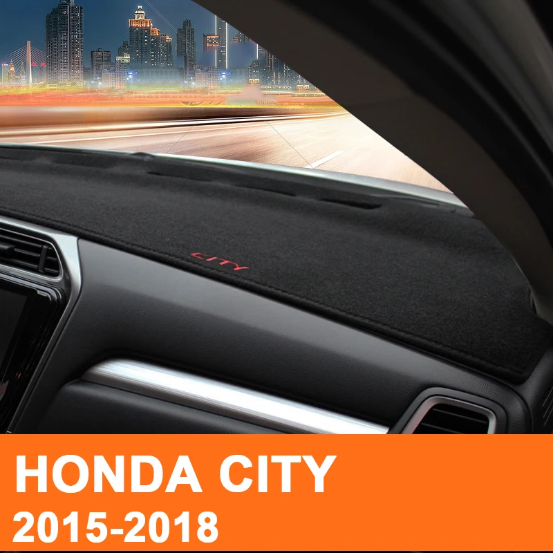 Коврик для приборной панели автомобиля Honda City 2015 2016 2017 2018|Лепнина интерьера| |