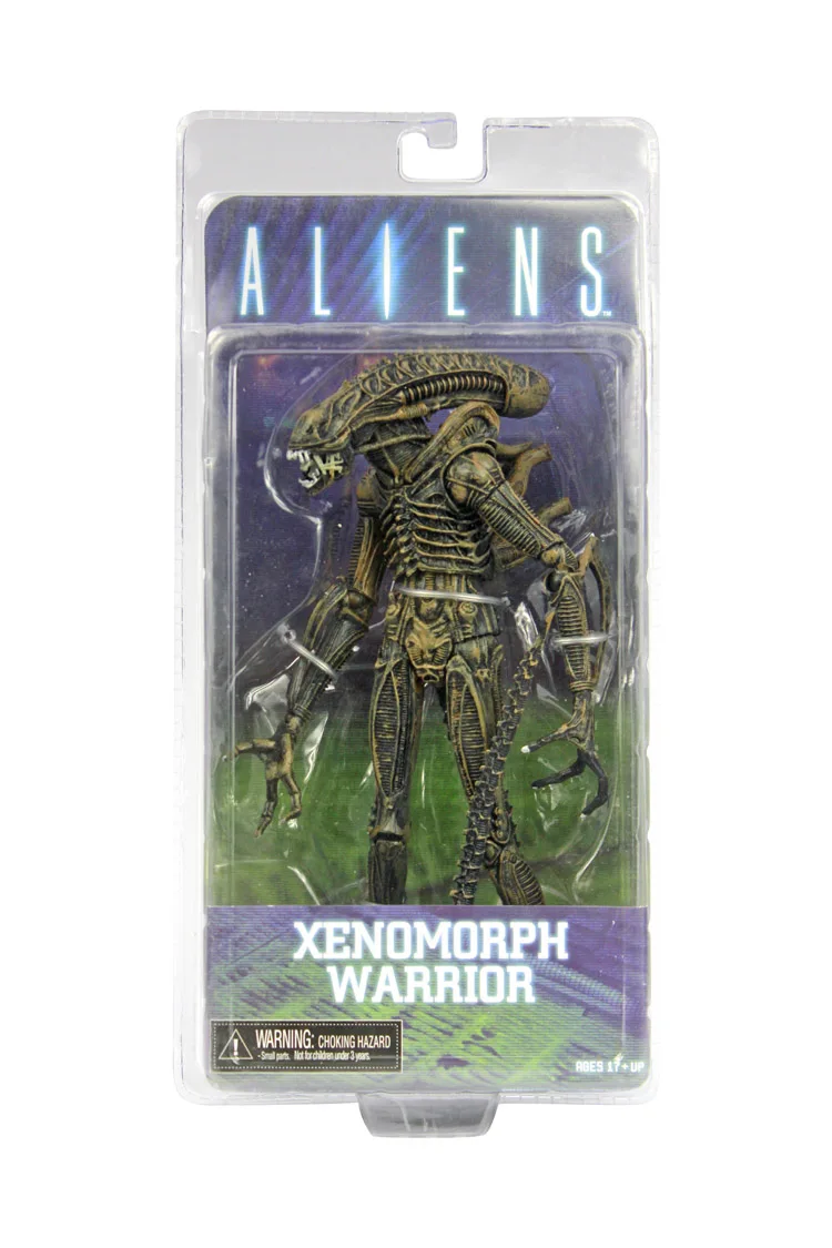 Xenomorph Warrior SCI-FIRECOLTECK пришельцы серии № 018 Alien queen Xenomorph Воин ПВХ экшн статуэтки коллекционные модели игрушки куклы 32 см KT464 - Цвет: Xenomorph Warrior
