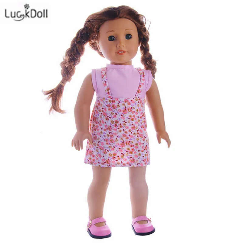 LUCKDOLL Высококачественная кукольная одежда подходит для 18 дюймов американский