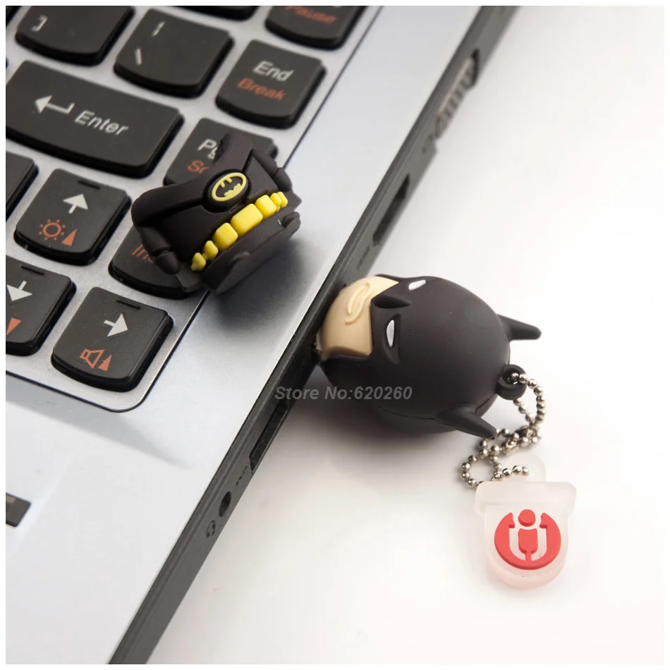 U Disk 8GB 16GB Pendrive cartoon Batman pendriver 4gb 8gb 16gb 32gb 64GB batman pen drive usb flash gift external storage | Компьютеры и