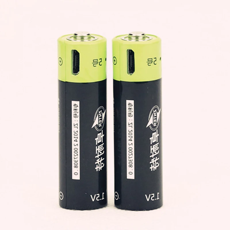 Cncool Новая батарея 2 шт ZNTER 1 5 V AA 1250MAH литий-полимерная литий-ионная аккумуляторная
