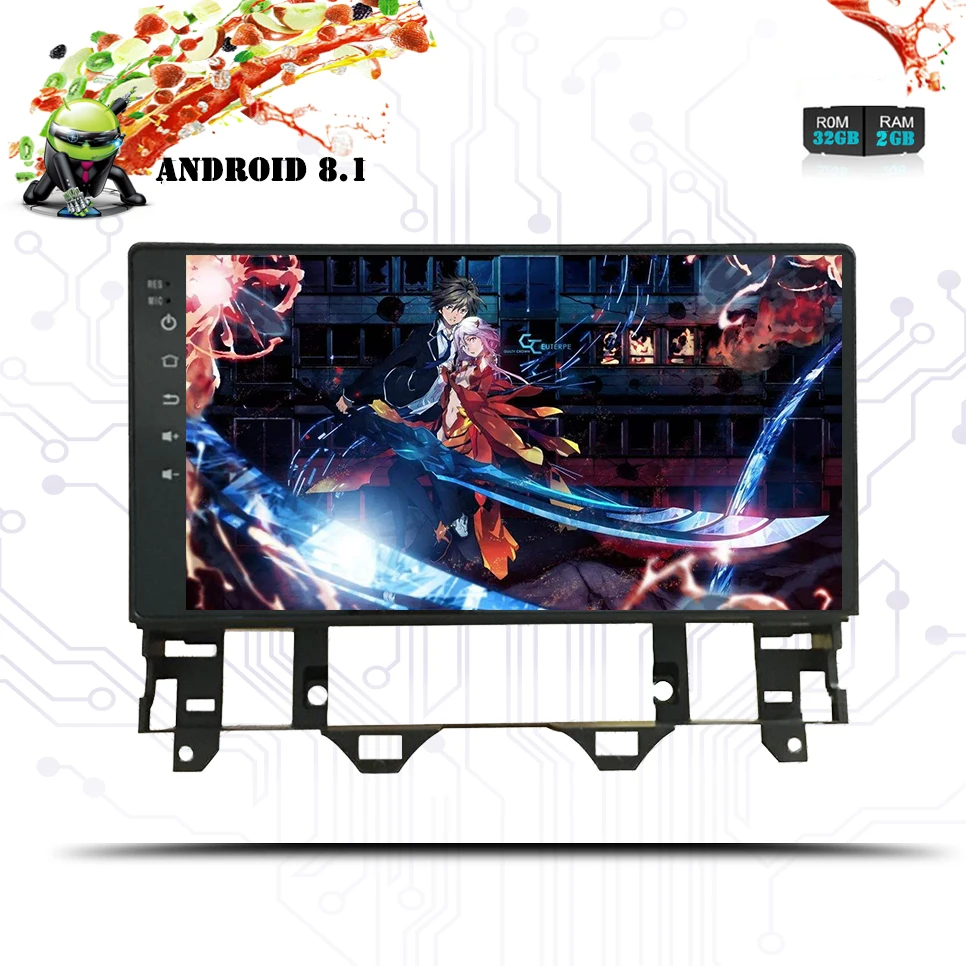 9 &quot2.5D IPS Android 8 1 автомобильный DVD мультимедийный плеер GPS для Mazda 6 2002 2006 2007 2008 2009