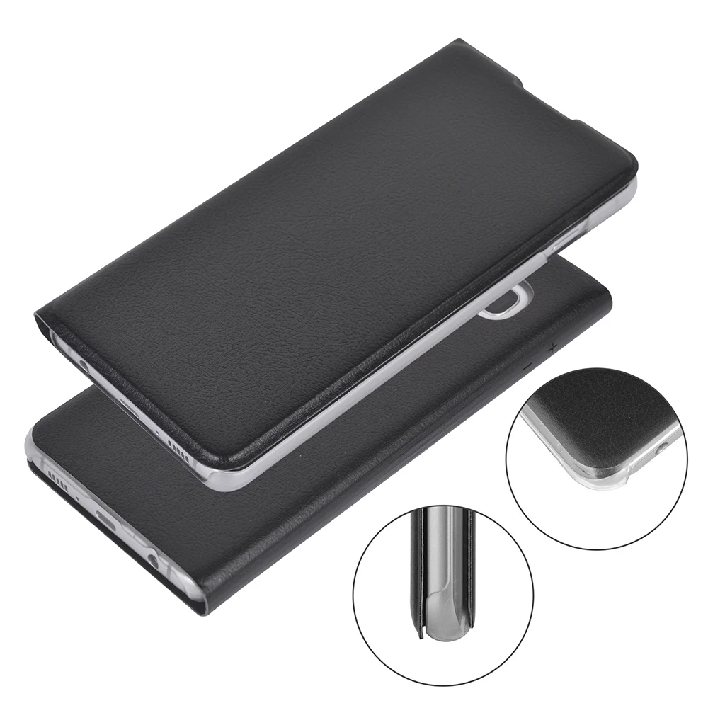 Кожаный чехол-бумажник с откидной крышкой для Samsung Galaxy S10 Plus S10e 5G M20 M10 S9 J4 J6 2018 A6 A7 A8