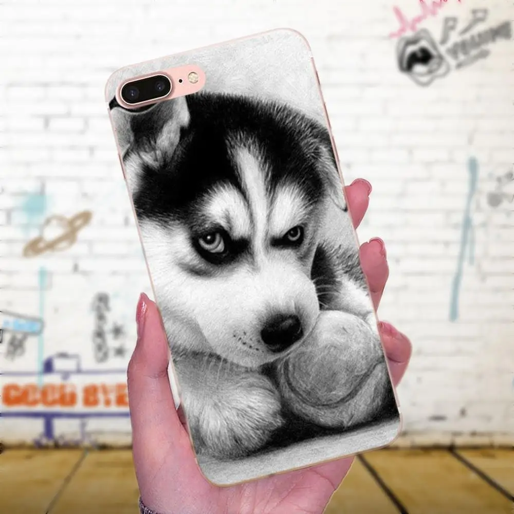 TPU мобильный телефон для Galaxy J1 J2 J3 J330 J4 J5 J6 J7 J730 J8 2015 2016 2017 2018 mini Pro Wacky Husky | Мобильные