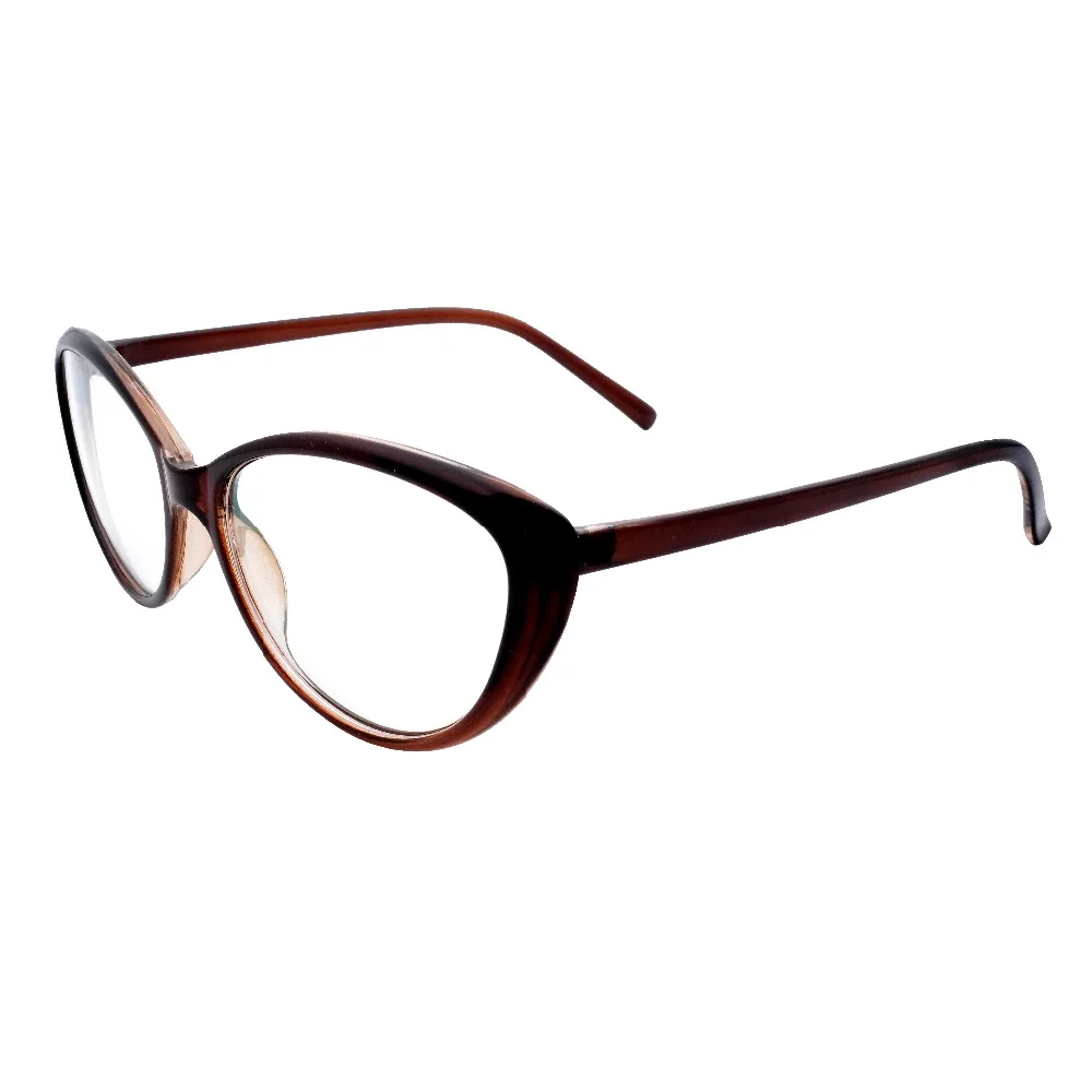 Женские очки для чтения Cateye модные кошачий глаз по рецепту фиолетовые цветочные
