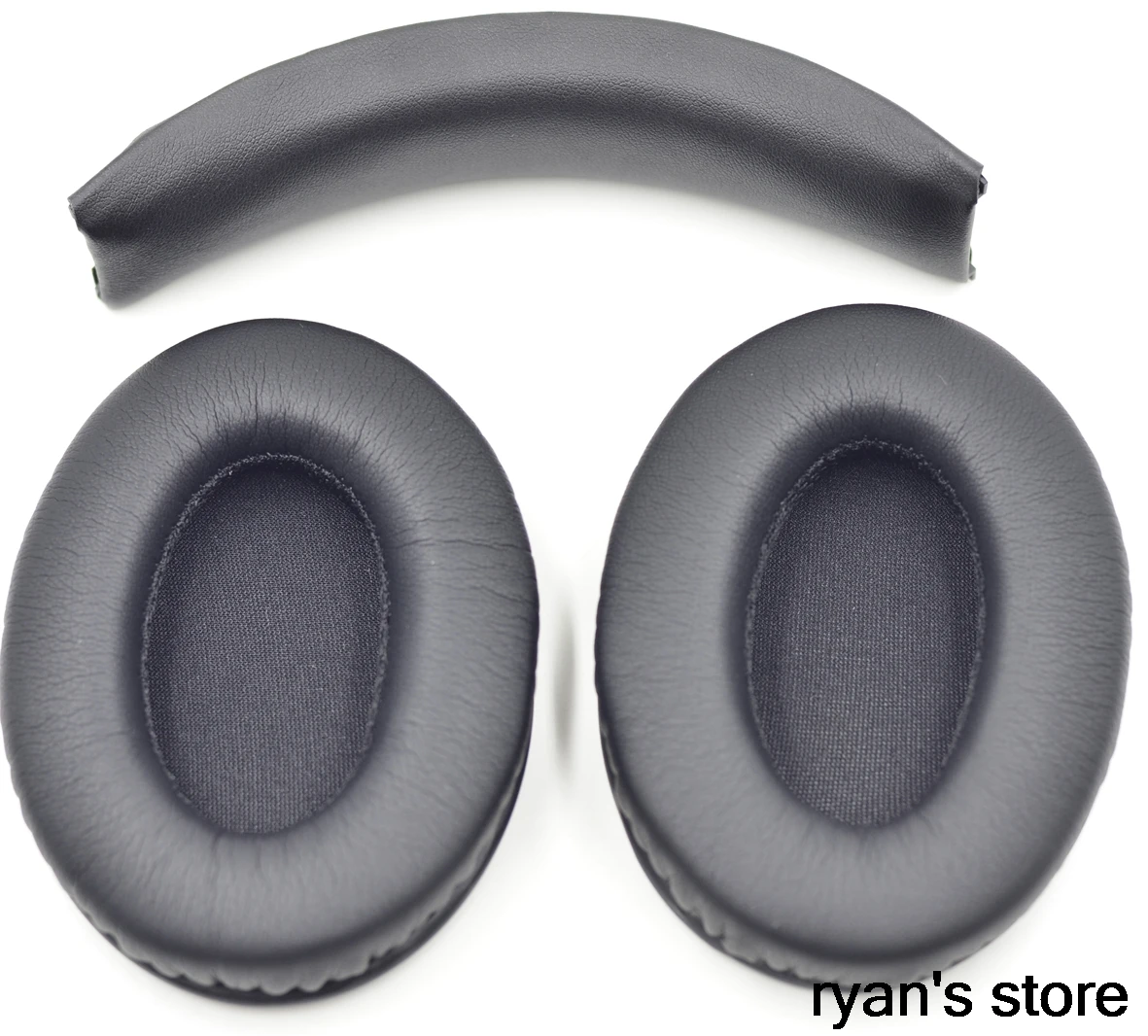 1 комплект сменных амбушюр подушки и повязки на голову для Beat Dr Dre Studio 1,0 подушка для гарнитуры наушники(амбушюры+ повязка на голову - Цвет: BLACK