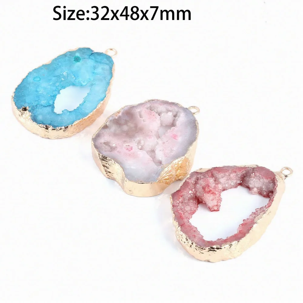 Подвеска из натурального камня Агаты хрустальное ожерелье Подвески для