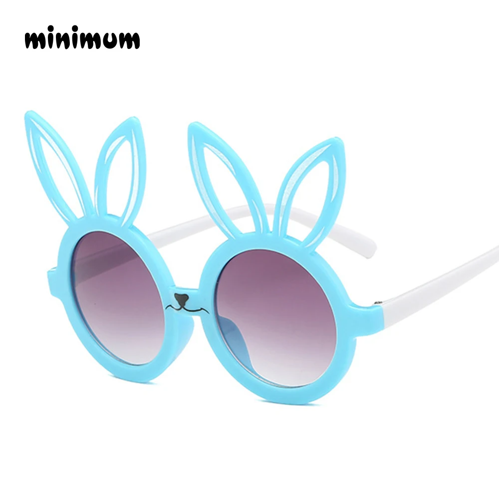 kids sunglasses Минимальный милый кролик форма гибкие детские солнцезащитные очки UV400 очки оттенки младенческой поляризованные ребенок для маленьких детей Защитный солнцезащитные очки - Цвет линз: kids sunglasses