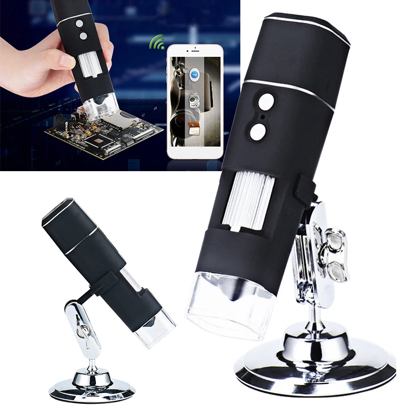 Прочный цифровой микроскоп с Wi-Fi светодиодный 2MP беспроводной HD электронный 1000X