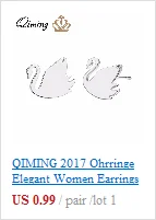 QIMING/милые детские серьги, Femme, простой дизайн, милые серьги-гвоздики в виде кошки, рождественский подарок, золотые котята Коты, ювелирные изделия для девочек
