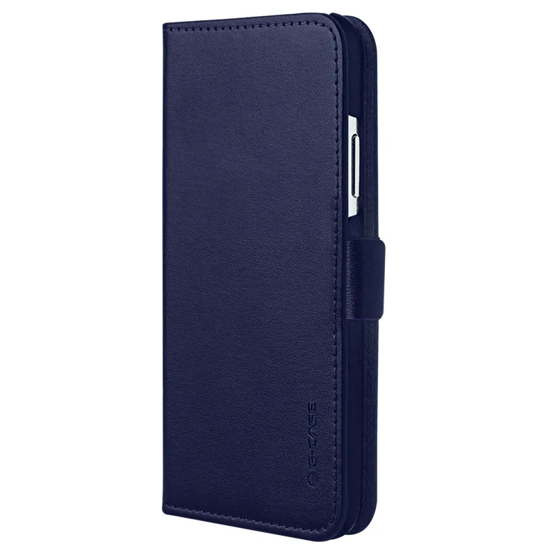 G CASE Folio кожаный чехол портмоне с откидной крышкой из искусственной кожи для
