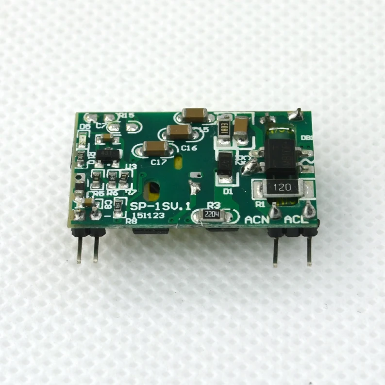 AC DC изолированный модуль питания 220 в поворот 5V200mA 12V1W умный дом переключение