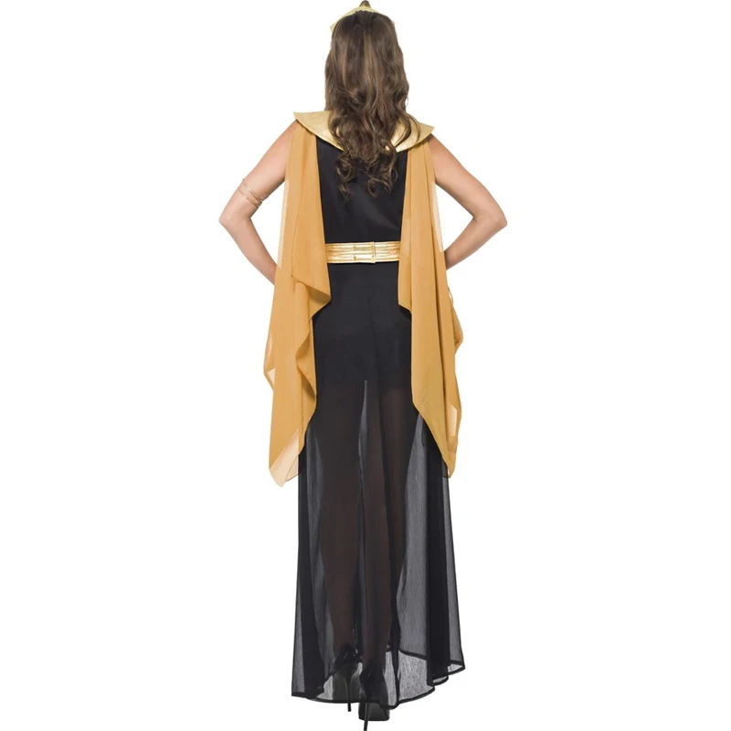 

Sexy Egyptian Pharaoh Queen Costume Adult Cleopatra Fancy Medieval Dress Ladies Halloween Party Cosplay Costumes For Women