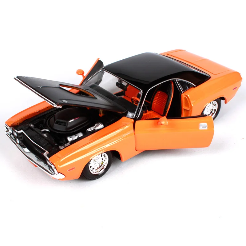 Maisto 1:24 1970 DODGE халлехер R/T классический современный спортивный автомобиль литая