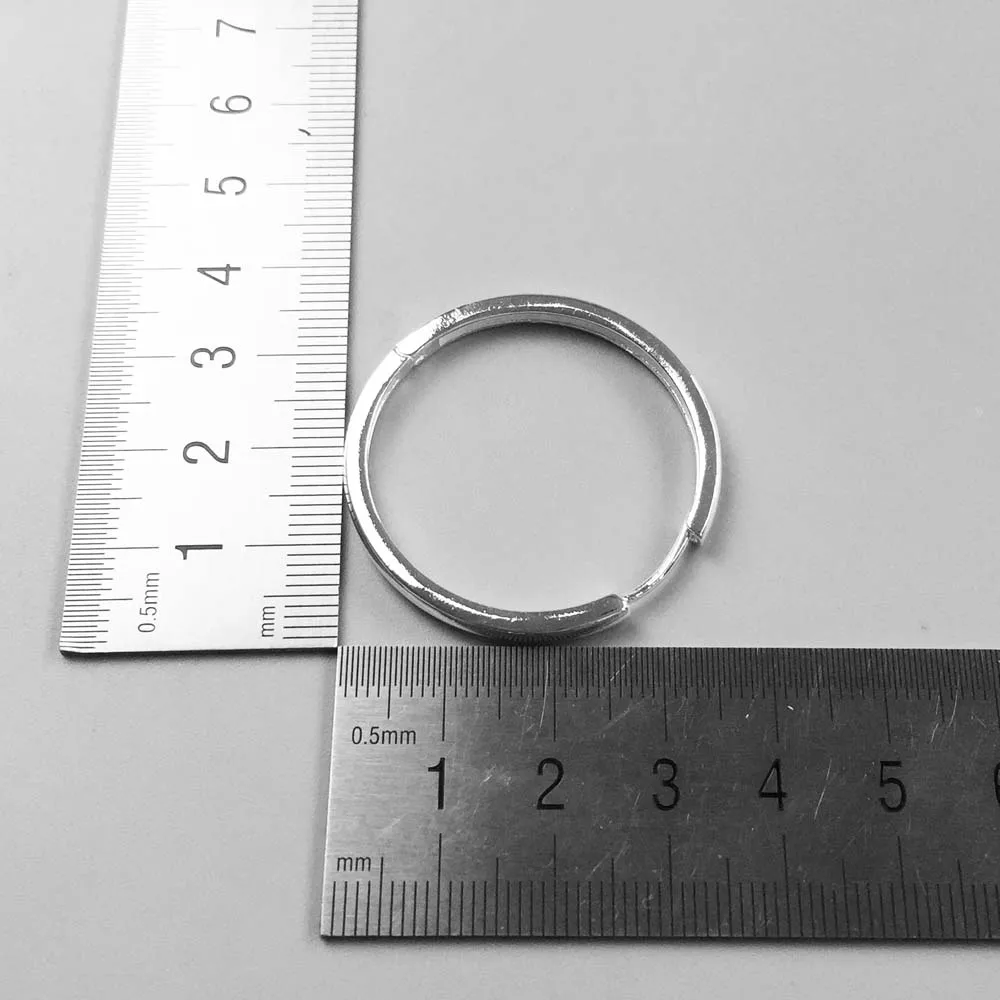 Большие серьги кольца с креолью на петлях 2019 новые трендовые из стерлингового