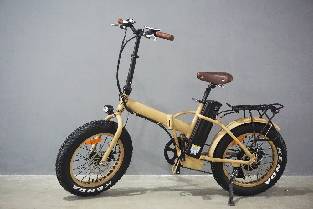 48 В 750 Ebikes мини складной e велосипед Fat Tire электрические велосипеды с литиевая