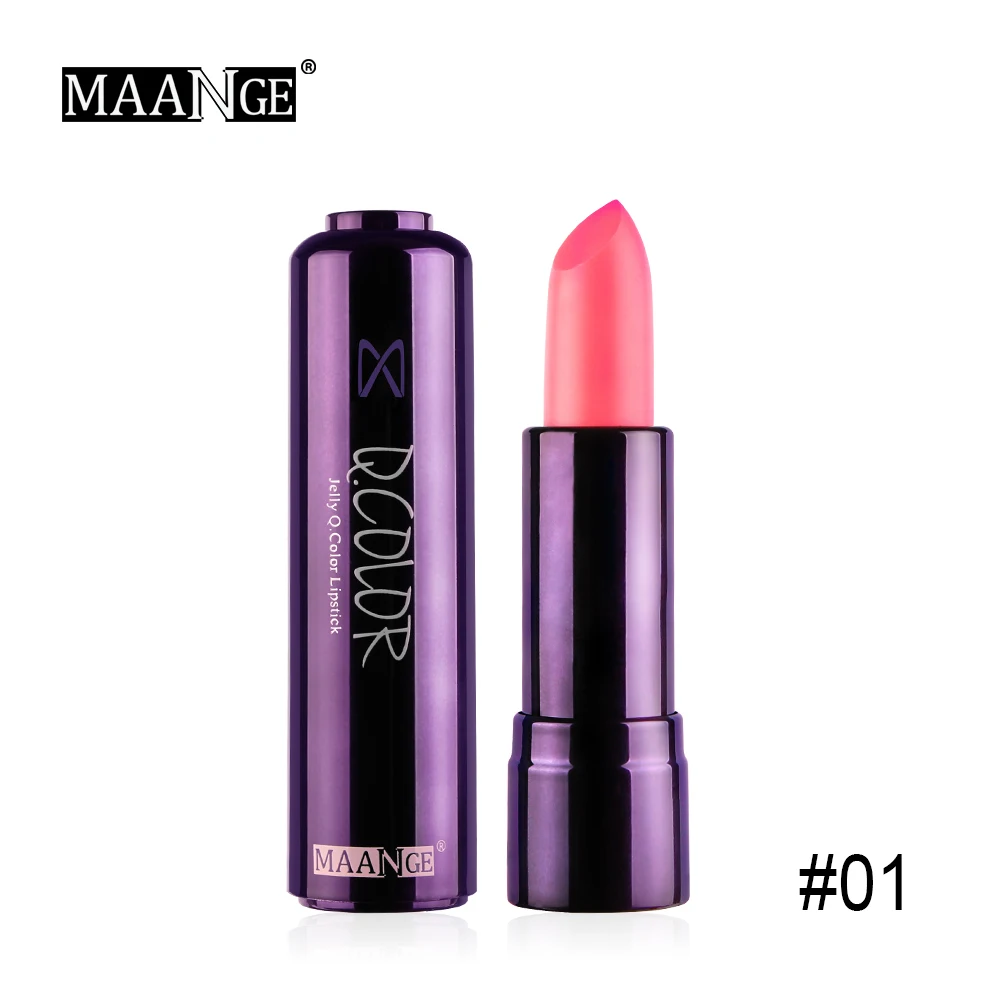 MAANGE Long-lasting Moisturzing Temperature Color Change Lipstick Moisture Waterproof Essential LipStick Makeup Lip Cosmetic NEW - Цвет: 1