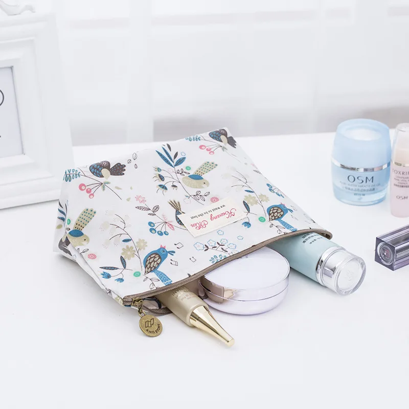 2019 креативные косметички на молнии косметичка для птиц женский клатч