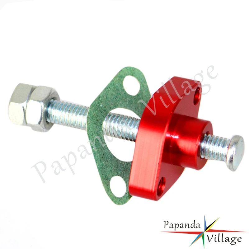Ручной натяжитель цепи Papanda для мотоцикла CNC ATV Kawasaki KL 250 600 650 Yamaha YFZ 450 450R YFM YZF