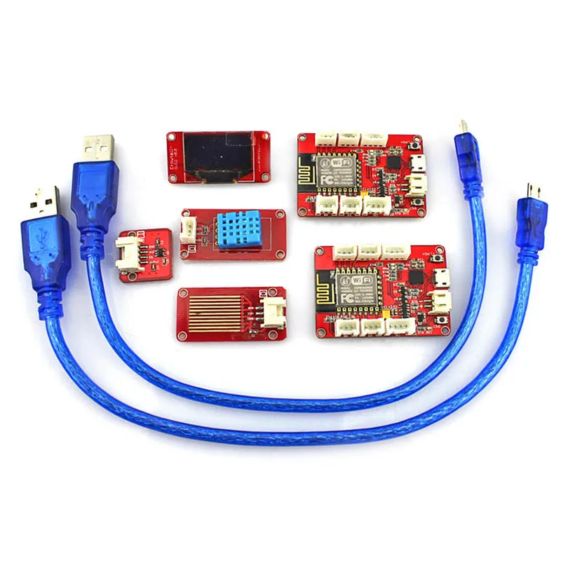 Модульная Метеостанция elerow ESP8266 IOT умный дом с датчиками температуры и влажности