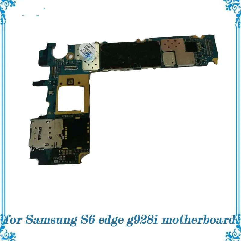 Полнофункциональная разблокированная материнская плата для Samsung galaxy s6 edge plus g928i