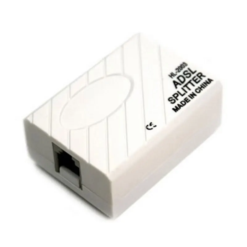 Телефонный широкополосный сплиттер ADSL 1 минута 2 шунтирующий фильтр Телеком