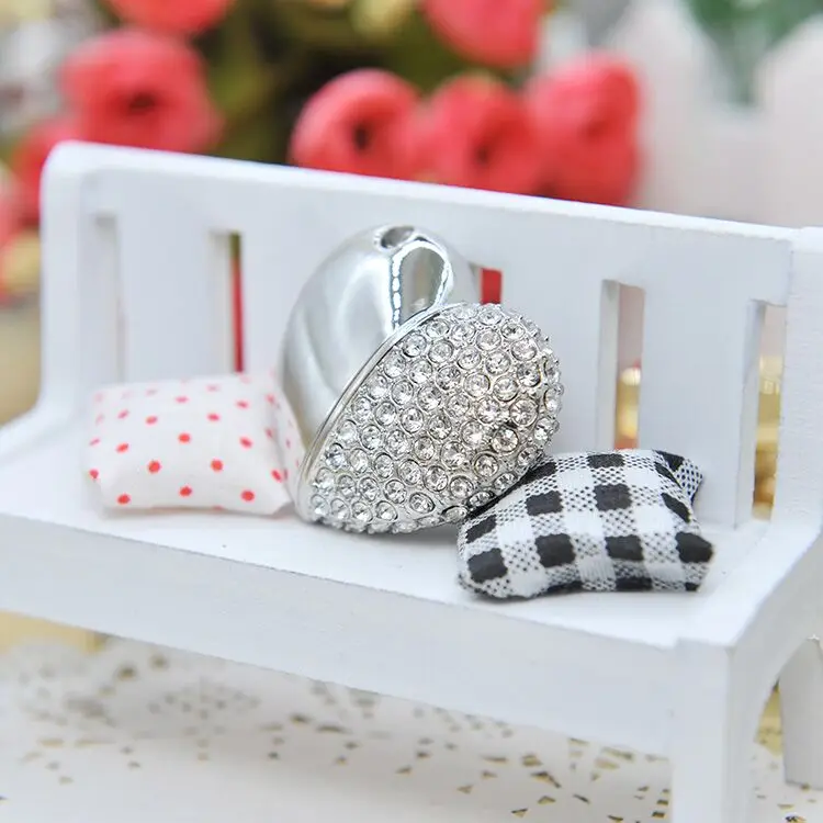 Розовый ювелирное изделие в виде сердца гаджет подарок флешки флеш накопитель Usb