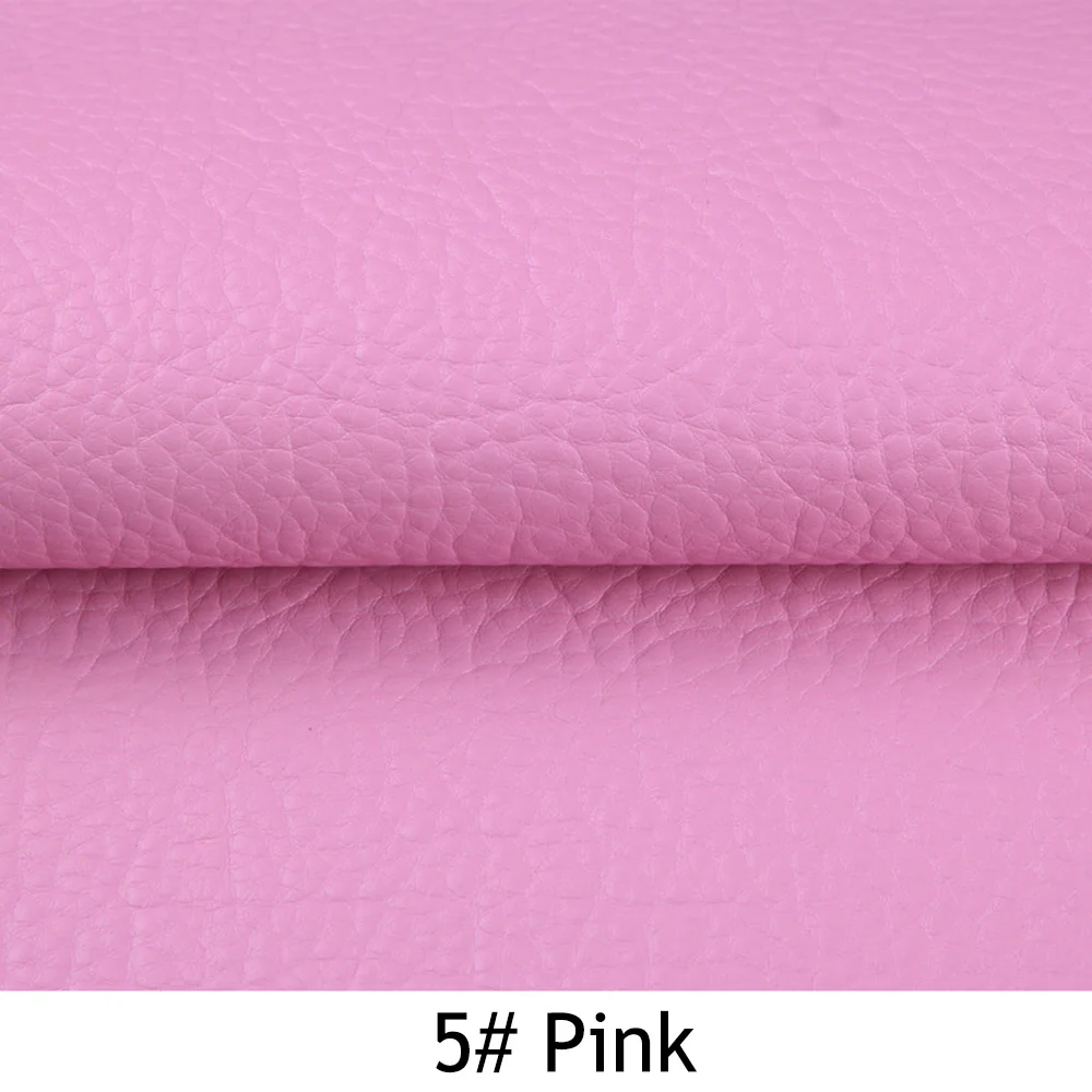 5 pink 25 см* 34 см искусственная кожа личи ткань украшения стены DIY ручной работы сшить одежду аксессуары поставки - Цвет: 5 pink
