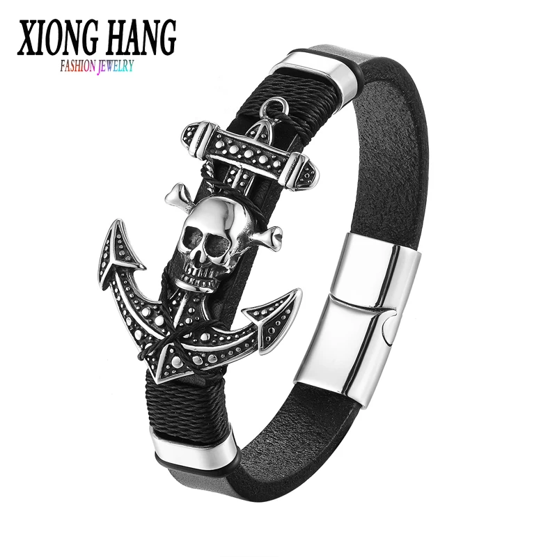 XiongHang 2017 модный аксессуар из нержавеющей стали с крючком подлинные мужские