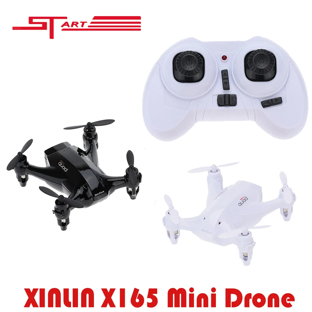 2016 Xinlin X165 2.4 ГГц 4CH 6 ось RC Дроны Мини вертолет Дрон Nano Мультикоптер VS МИНИ Drone CX-10D