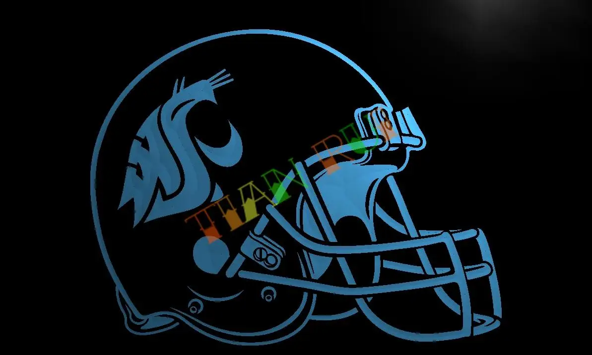 

LA189- Cougars Helmet LED Neon Light Sign home decor crafts