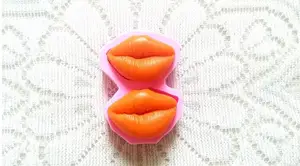 Распродажа, новинка, пикантная 3d форма Fda, Украшение Тортов, пламя, губы, жаростойкая, пищевая, жидкая, зеленая