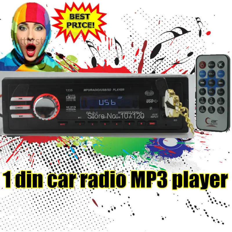 

Новинка Автомагнитола 12 В автомобильная аудиосистема автомобильный стерео MP3-плеер Телефон AUX-IN MP3 FM USB SD-карта 1 Din с дистанционным управлени...