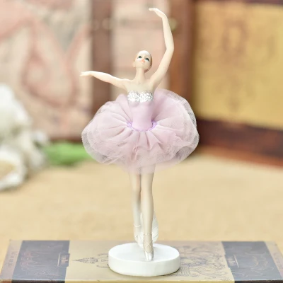 Pure fresh marriage room angel ballet girl character household decoration put Home characters wedding resin merry | Дом и сад