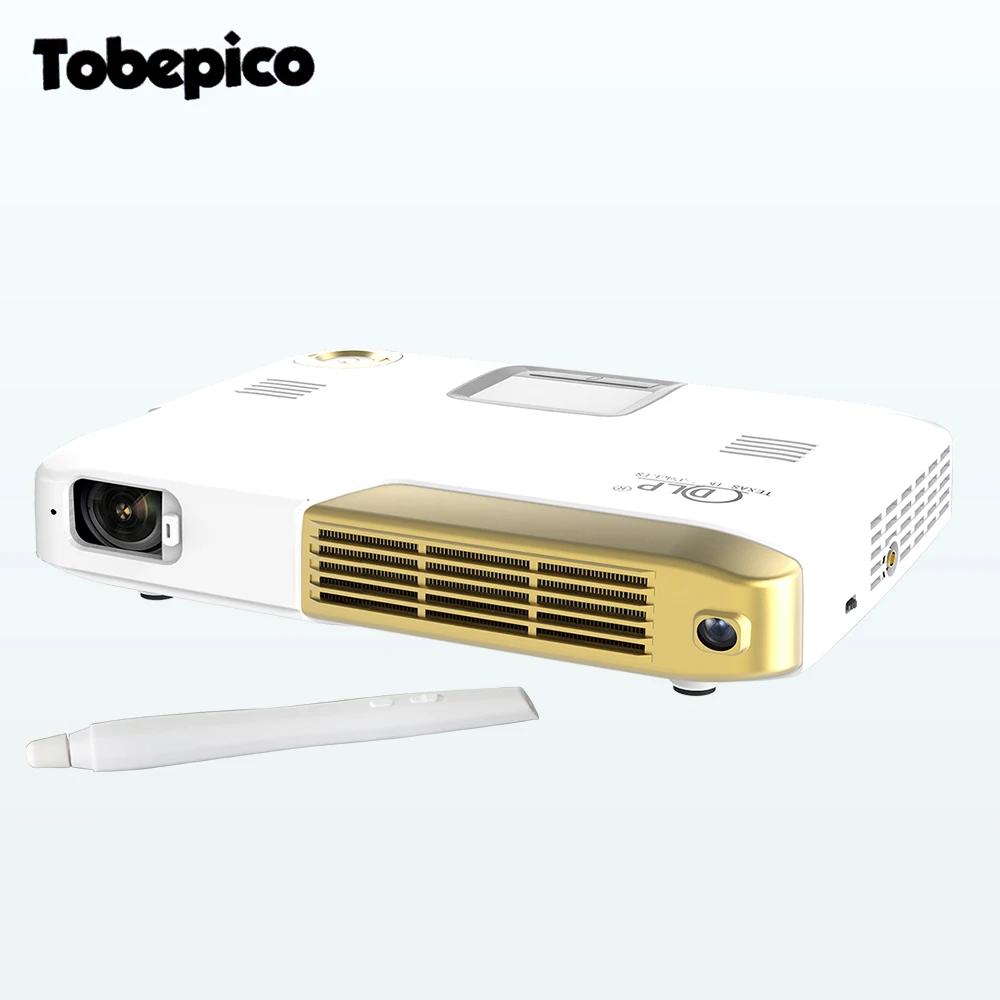 Светодиодный проектор 4 К HD умный multimedi Видеопроектор для домашнего Театр Бизнес
