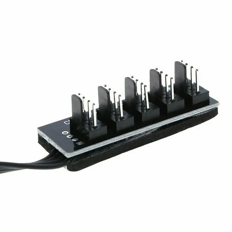 Новый горячий 4PIN концентратор разветвитель pwm 4 порта компьютер вентилятор