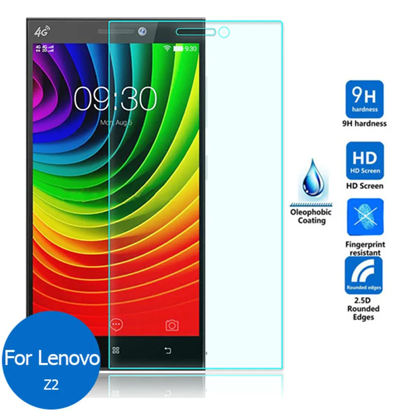 Для Lenovo Vibe Z2 закаленное стекло 9H 2.5D Премиум Закаленное для 5 дюймов Защитная