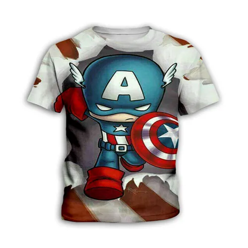 Детский комплект Мстителей Marvel, толстовки с 3d принтом «Капитан Америка», толстовки с капюшоном, одежда для маленьких мальчиков и девочек с супергероями, осенние детские топы с капюшоном