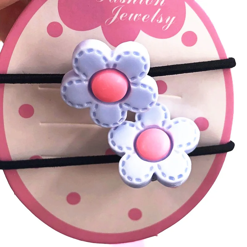 2 шт. милый головной убор принцессы с кроликом и цветами для девочек детские