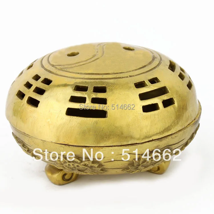 

FengShui BRASS BAGUA Furnace/BAGUA incense burner