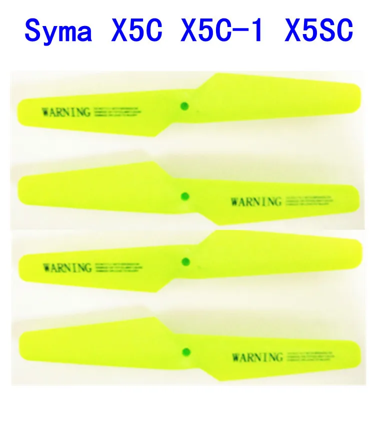 Sima x5c x5c-1 x5sc x5scw h5c 2 4G RC X5 вертолет БПЛА части - 02 основные лопасти красного черного и