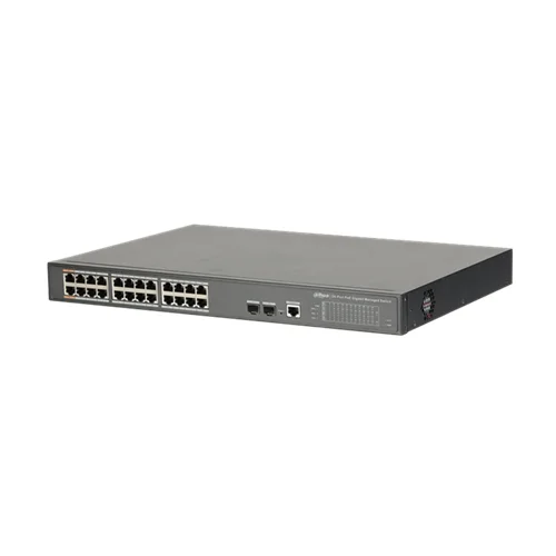 Dahua PoE коммутаторы DH PFS4226 24GT 240 24 портовый гигабитный управляемый коммутатор