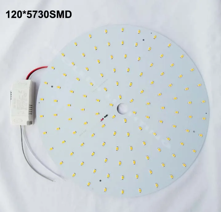 Новый 5730SMD 40 Вт светодиодный источник света LED PCB disc dia30cm теплый белый холодный