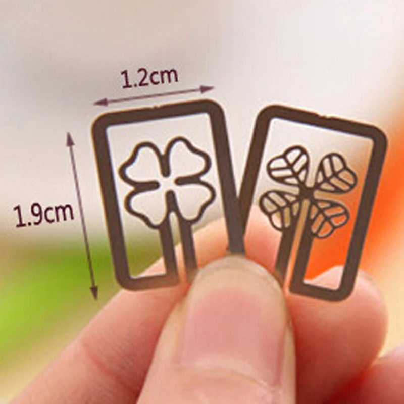 Супермаленькая металлическая Закладка-книжка 50 шт. в форме мультяшного героя