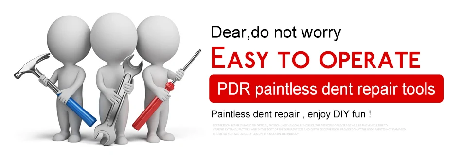 PDR Инструменты комплект Paintless Дент Ремонт Инструменты Дент Удаление автомобиль Для тела Ремкомплект инструмент для удаления вмятин Дент Съемник Быстрая