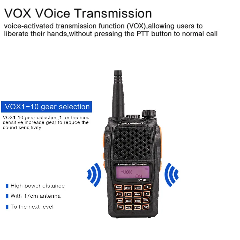 2 шт. портативная рация для baofeng 7 Вт|powerful walkie talkies|walkie talkieradio communicator |