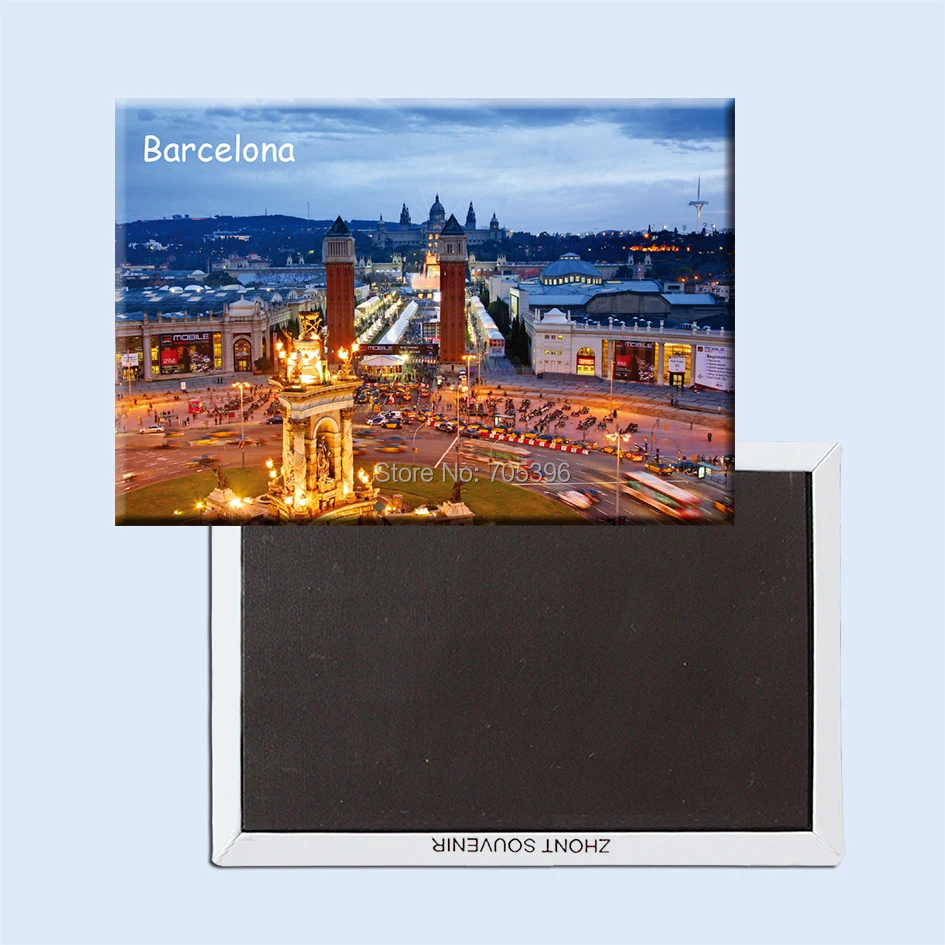 

Barcelona City Fridge Magnet,Souvenir Gifts 21014