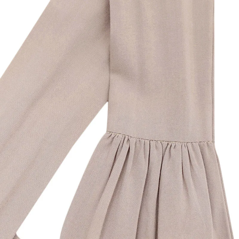 AZULINA Цветочные Аппликации Холтер самостоятельно галстук комбинезоны с открытой