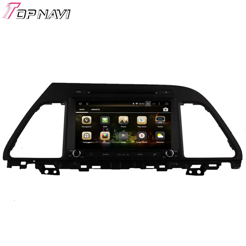 preço Topnavi 8 ''Quad Core Android 6.0 De Navegação GPS Do Carro Para HYUNDAI SONATA LF 2015-DVD Autoradio Multimídia De Áudio Fone De Ouvido Estéreo