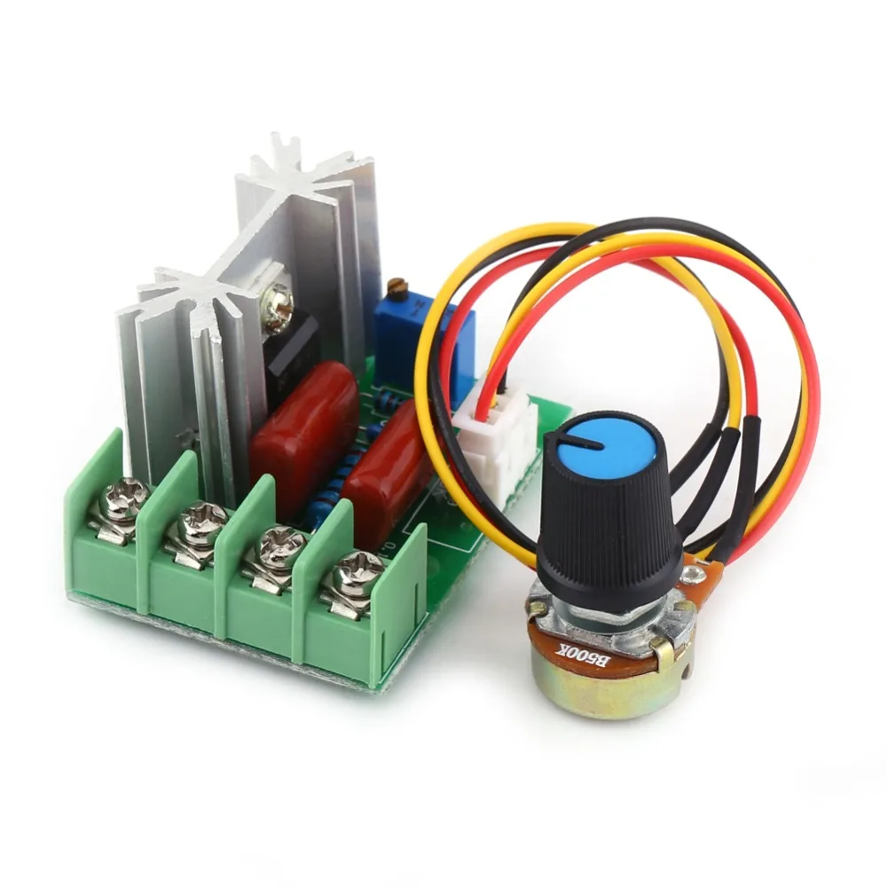AC 50 220V 2000W SCR Электрический регулятор напряжения температура/регулятор скорости